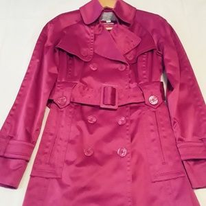 Pink Jessica Simpon Trench Coat